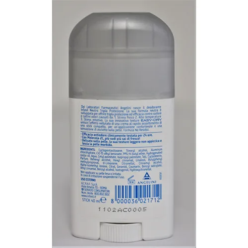 Deodorante roll-on «Neutro tripla protezione» — foto 2 dell'alert A12/02280/24