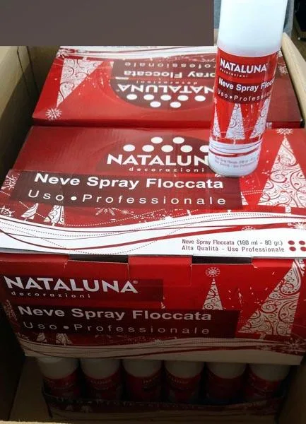 Spray di neve aerosol «Neve Spray floccata» — foto 1 dell'alert A12/0220/18