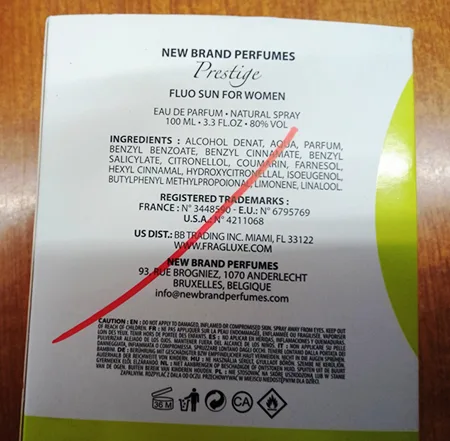 Profumo «New Brand Perfumes - Prestige NB Fluo Sun Eau de Parfum for women» — foto 2 dell'alert A12/02479/24