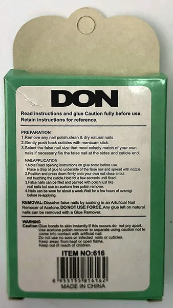 Unghie false «New Don» — foto 2 dell'alert A12/00356/22