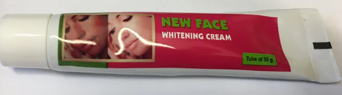 Crema schiarente per la pelle «New Face Whitening Cream» — foto 2 dell'alert A12/01562/20