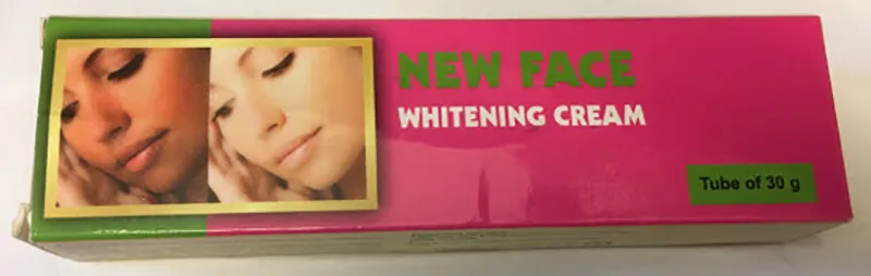 Crema schiarente per la pelle «New Face Whitening Cream» — foto 4 dell'alert A12/01562/20