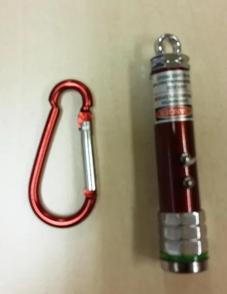 Puntatore laser «NEW LASER &amp; LED LIGHT» (HJ)