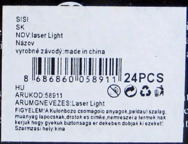 Puntatore laser «NEW LASER &LED LIGHT; Laser Light» — foto 5 dell'alert A12/1928/19