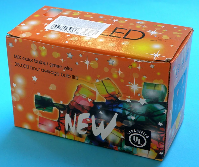 Catena di illuminazione «NEW (on the packaging) , LED karácsonyi égősor (on the label)»