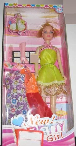 Set di bambole di plastica «New! PRETTY Girl» (Abababy)