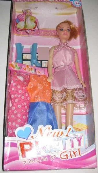 Set di bambole di plastica «New! PRETTY Girl» — foto 3 dell'alert A12/1681/16
