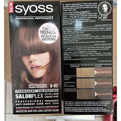 Tinture per capelli «NEW SALON TRENDS MATALLIC ROSE UNDERTONES» (syoss)