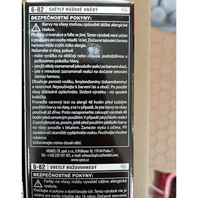 Tinture per capelli «NEW SALON TRENDS MATALLIC ROSE UNDERTONES» — foto 3 dell'alert SR/00742/25