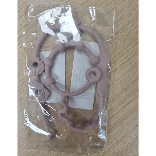 Porta succhietti «New silicone teether toys for teether anti-lost adjus table canvas pacifier chain kids» — foto 3 dell'alert SR/04205/25