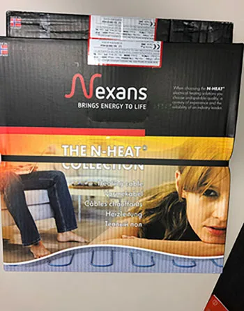 Cavi per riscaldamento a pavimento «Nexans floor heating» — foto 2 dell'alert A12/00099/23