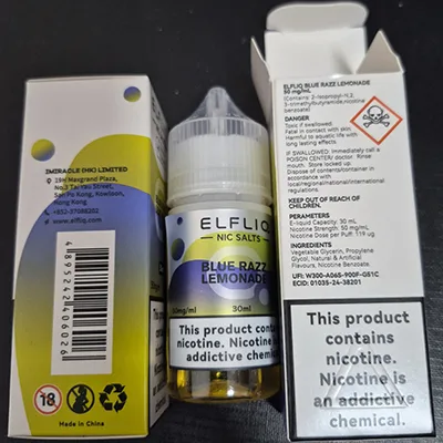 Cartuccia elettronica per sigarette «NIC SALT, POWERWS BY ELFBAR» — foto 2 dell'alert SR/01010/26