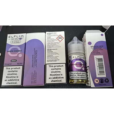 Cartuccia elettronica per sigarette «NIC SALT, POWERWS BY ELFBAR» (ELFLIQ)
