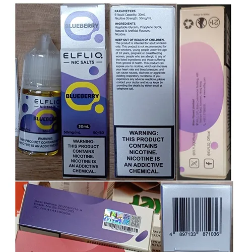 Cartuccia elettronica per sigarette «NIC SALTS, E-liquid» — foto 4 dell'alert SR/00043/26