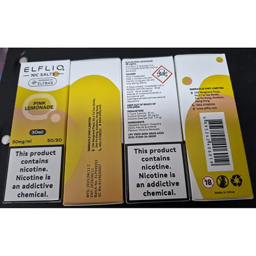 Cartuccia elettronica per sigarette «NIC SALTS» (ELFLIQ)