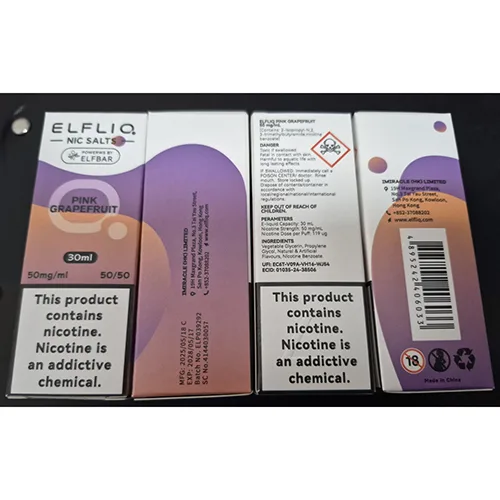Cartuccia elettronica per sigarette «NIC SALTS» — foto 2 dell'alert SR/01109/26