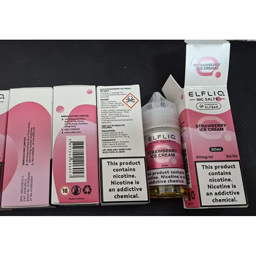 Cartuccia elettronica per sigarette «NIC SALTS» (ELFLIQ)