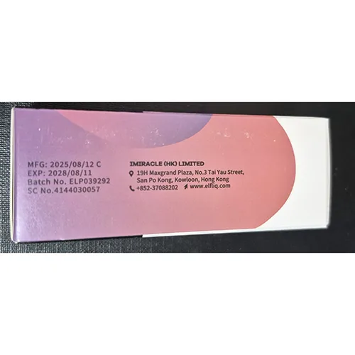 Cartuccia elettronica per sigarette «NIC SALTS» (ELFLIQ)
