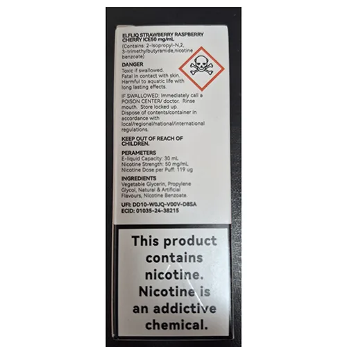 Cartuccia elettronica per sigarette «NIC SALTS» — foto 2 dell'alert SR/01113/26