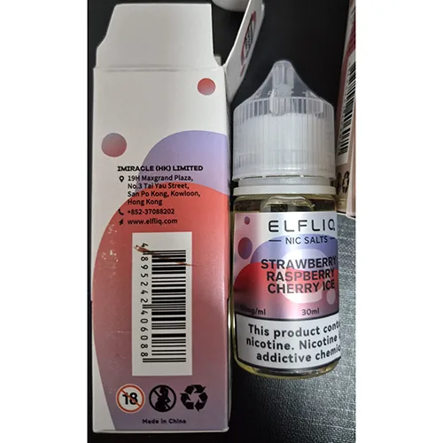 Cartuccia elettronica per sigarette «NIC SALTS» — foto 3 dell'alert SR/01113/26