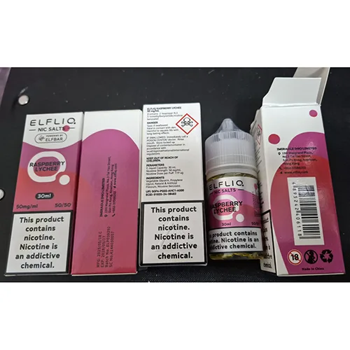 Cartuccia elettronica per sigarette «NIC SALTS» (ELFLIQ)