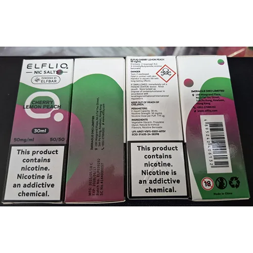 Cartuccia elettronica per sigarette «NIC SALTS» (ELFLIQ)