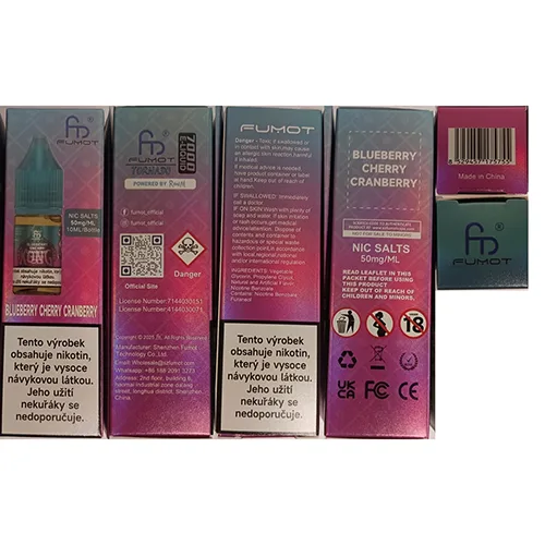 Cartuccia elettronica per sigarette «NIC SALTS» — foto 2 dell'alert SR/02792/25