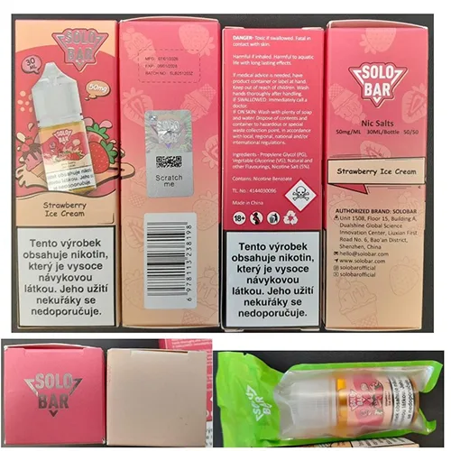 Cartuccia elettronica per sigarette «NIC SALTS» — foto 2 dell'alert SR/02586/26