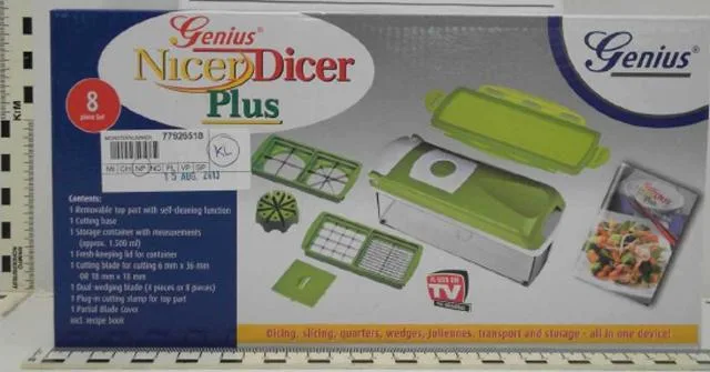 Set di dispositivi di taglio «Nicer Dicer Plus» — foto 2 dell'alert A12/1406/13