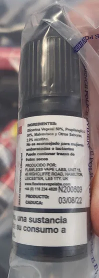 Liquido per sigarette elettroniche «Nicotine Salt» (Anarchist)