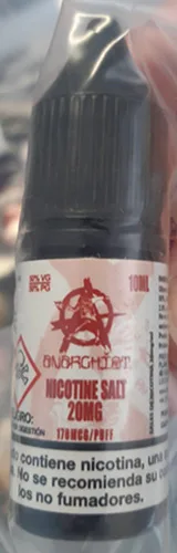 Liquido per sigarette elettroniche «Nicotine Salt» — foto 2 dell'alert A12/01090/21
