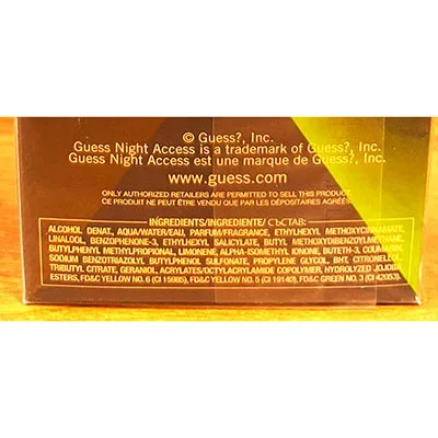 Eau de toilette «Night Access» — foto 4 dell'alert SR/00336/26