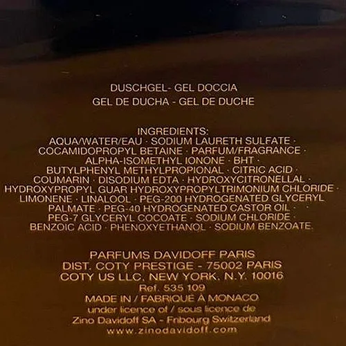 Gel doccia «Night Dive» — foto 3 dell'alert SR/00274/26