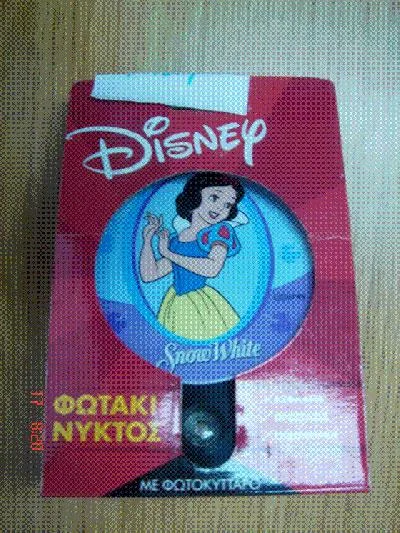 Night Light – Disney Snow White Night Light con cella fotografica (MAGIC NIGHT LIGHT)