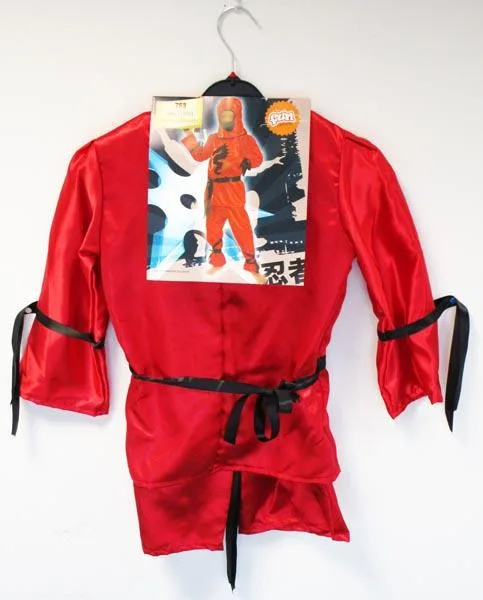 Costume da sposa per bambini «Ninja (red)» — foto 4 dell'alert A12/0591/19