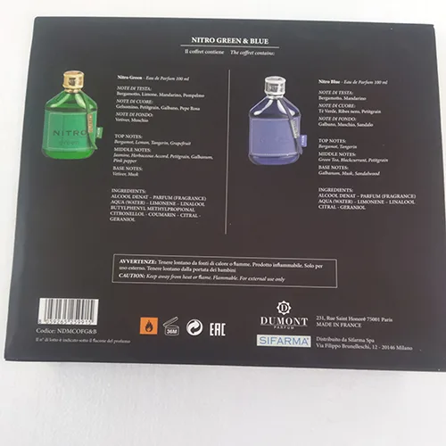 Set di profumi «Nitro Green & Blue» — foto 2 dell'alert SR/01459/25