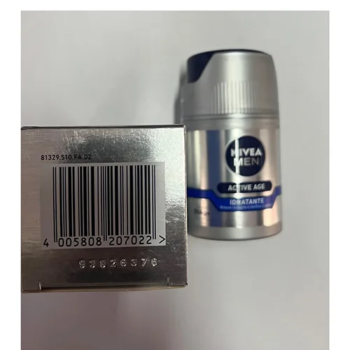 Crema viso «Nivea man active age idratante» — foto 3 dell'alert A12/00630/24