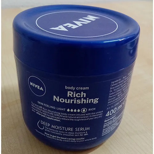Crema per il corpo «Nivea Rich Nourishing body cream» — foto 2 dell'alert A12/02728/24