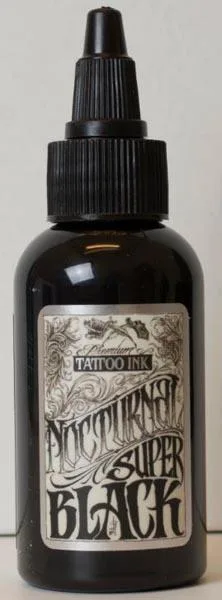 Inchiostro del tatuaggio «Nocturnal Super Black» (Eternal Ink)