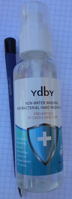 Disinfettante per le mani «Non-water washing antibacterial hand washing gel» — foto 4 dell'alert A12/01608/20