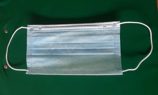 Maschera filtro particella «Non-Woven 3 Ply Disposable Face Mask (Non Surgical)» — foto 2 dell'alert INFO/00114/20