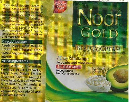 Crema per la pelle «Noor Gold Beauty Cream» — foto 1 dell'alert A12/01210/22