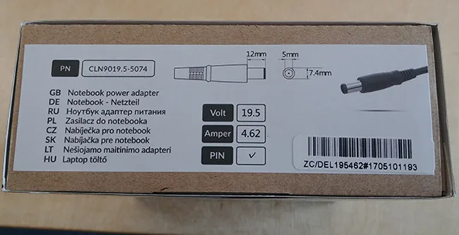 Adattatore di alimentazione «Notebook power adapter» — foto 2 dell'alert A12/00204/22