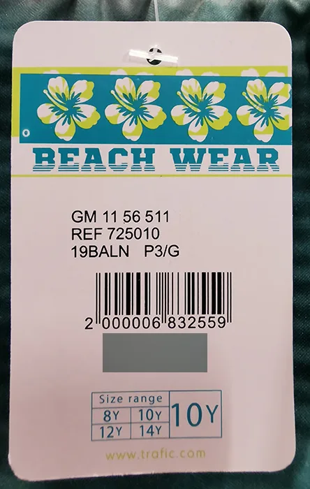 Nuoto per bambini corto (Beach Wear)