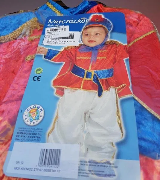 Costume da abito di fantasia «Nutcracker» (Clown Republic)