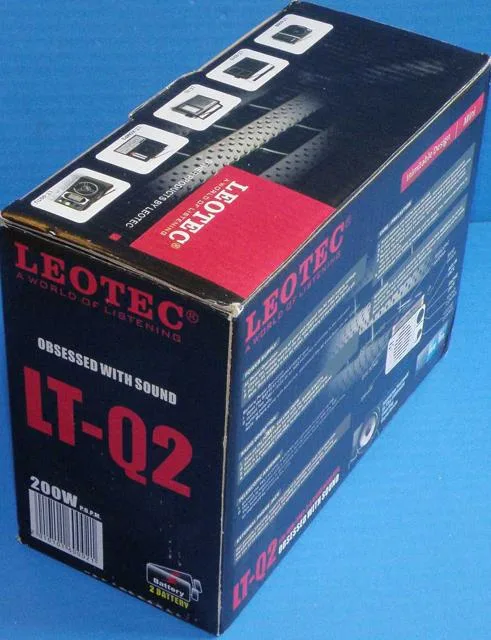 Radio portatile «Obsessed With Sound» (LEOTEC)