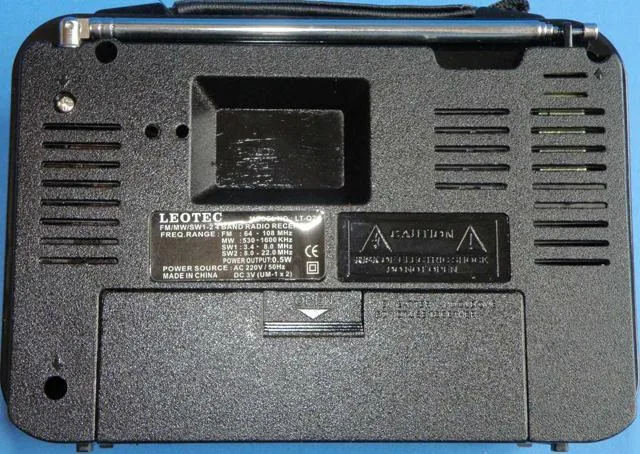 Radio portatile «Obsessed With Sound» — foto 3 dell'alert A12/1767/14