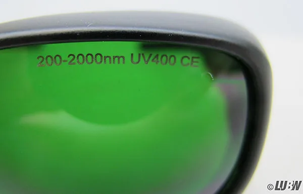Occhiali di sicurezza laser — foto 3 dell'alert A12/01559/21