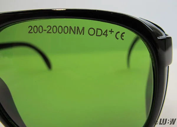 Occhiali di sicurezza laser — foto 3 dell'alert A12/01568/21