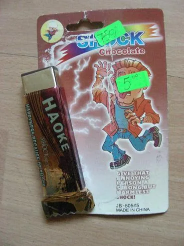 Oggetto scherzo – Barra di cioccolato "Haoke" — foto 2 dell'alert 0748/08